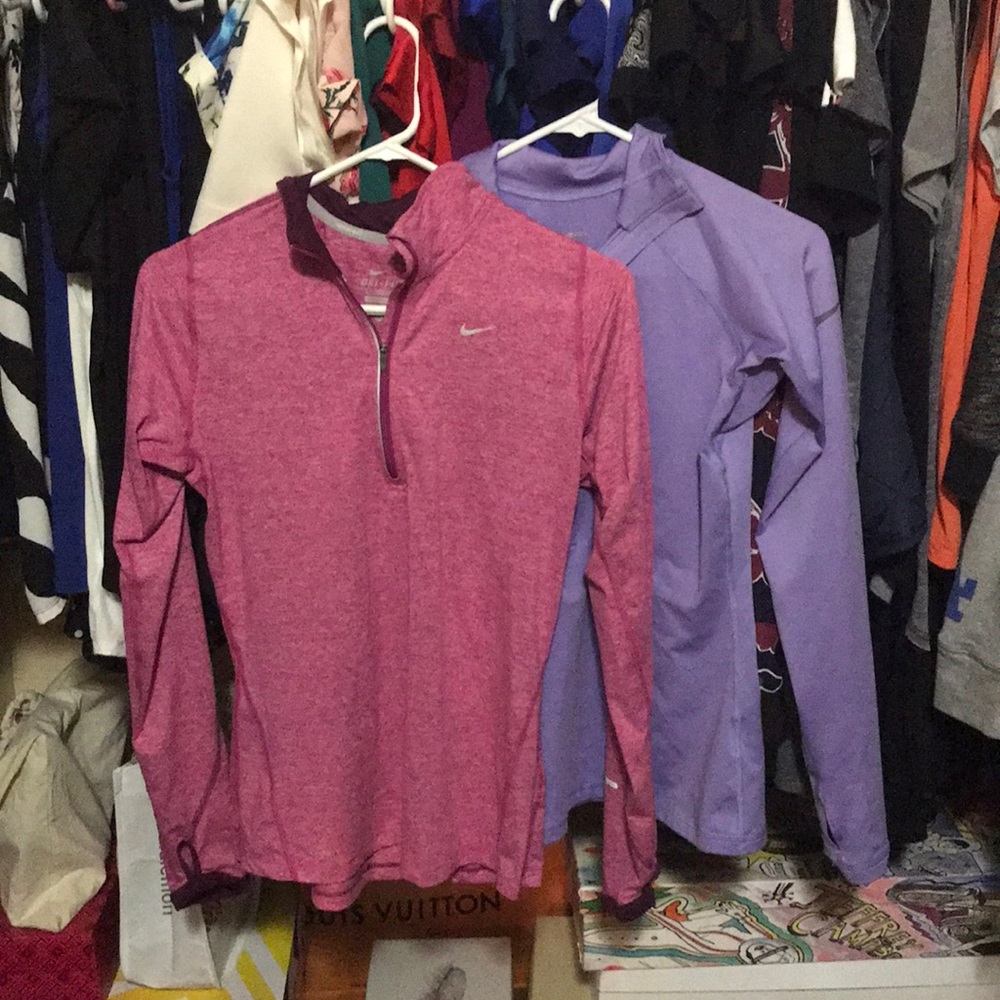 2 Nike Workout pullovers